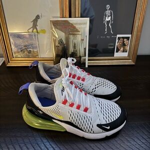 Nike Air Max 270 Women’s Shoes - White and Black